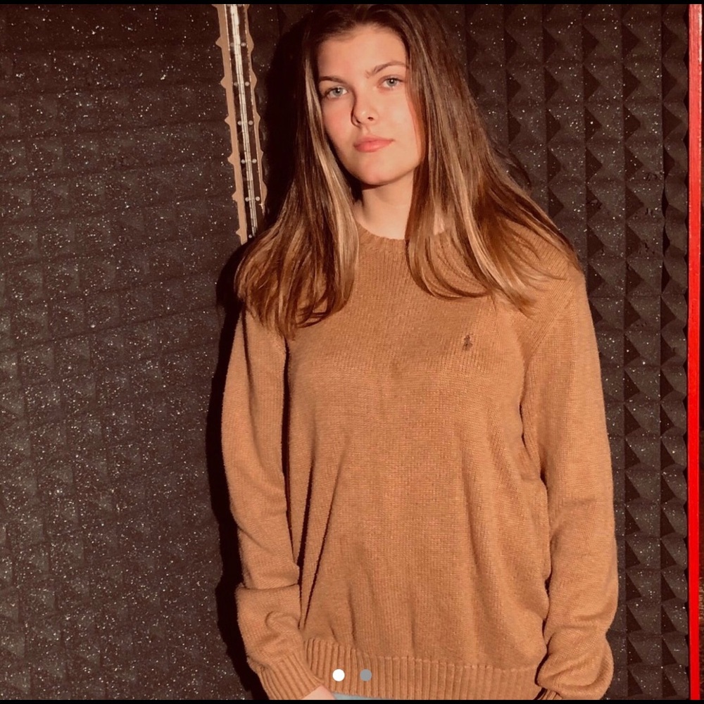 Tan Ralph Lauren Sweater
